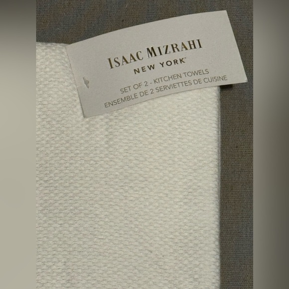 NWT Kitchen Towels - Set of 2 Isaac Mizrahki - Picture 2 of 7